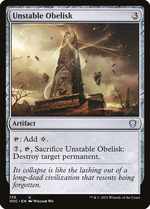 Unstable Obelisk (VOC-170)
