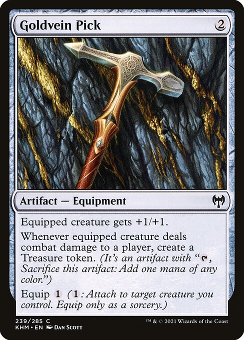 Goldvein Pick (KHM-239) (Foil)