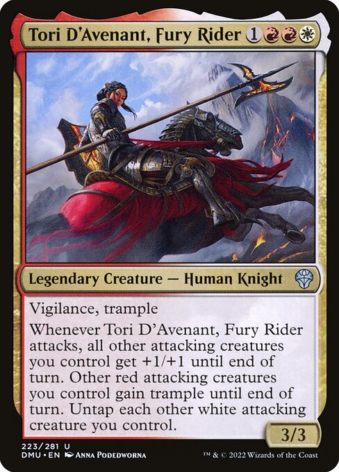Tori D'Avenant, Fury Rider (DMU-223)