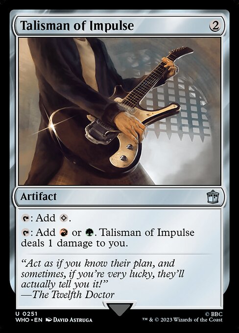 Talisman of Impulse (WHO-251)