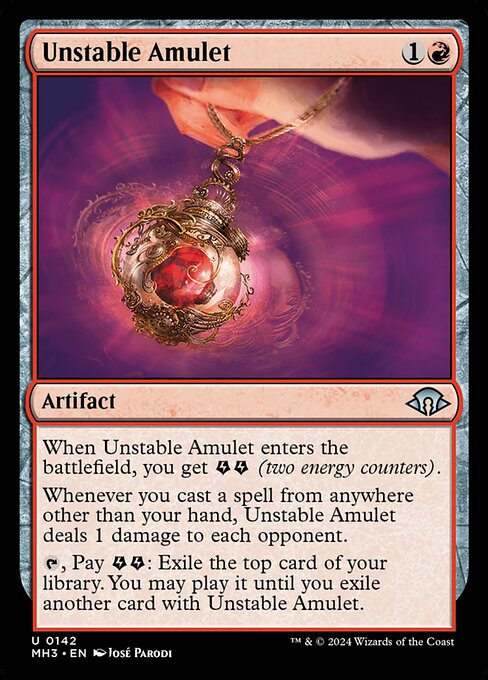 Unstable Amulet (MH3-142)