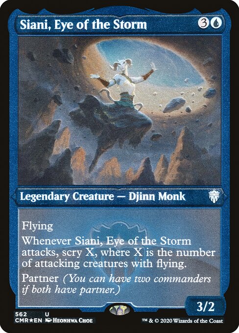 Siani, Eye of the Storm (CMR-562) (Etched Foil)