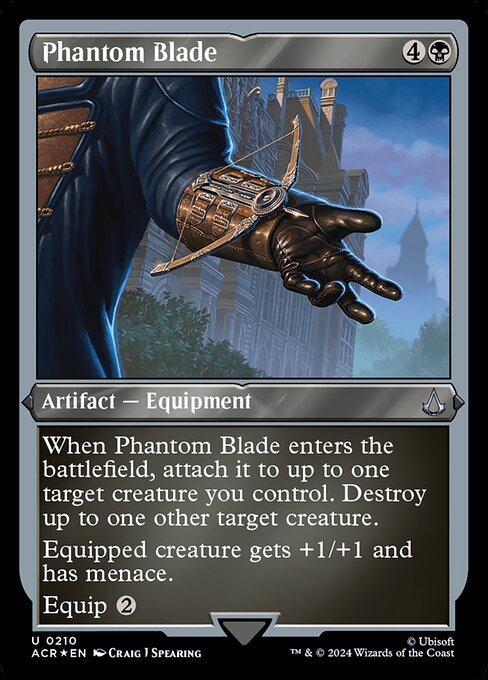 Phantom Blade (ACR-210) (Etched Foil)
