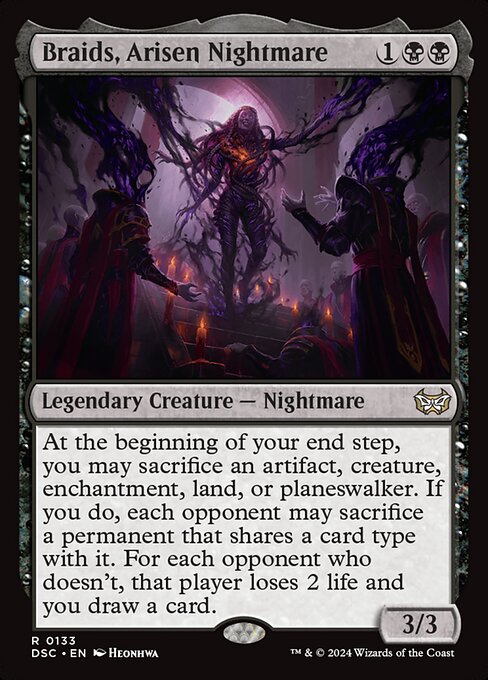 Braids, Arisen Nightmare (DSC-133)