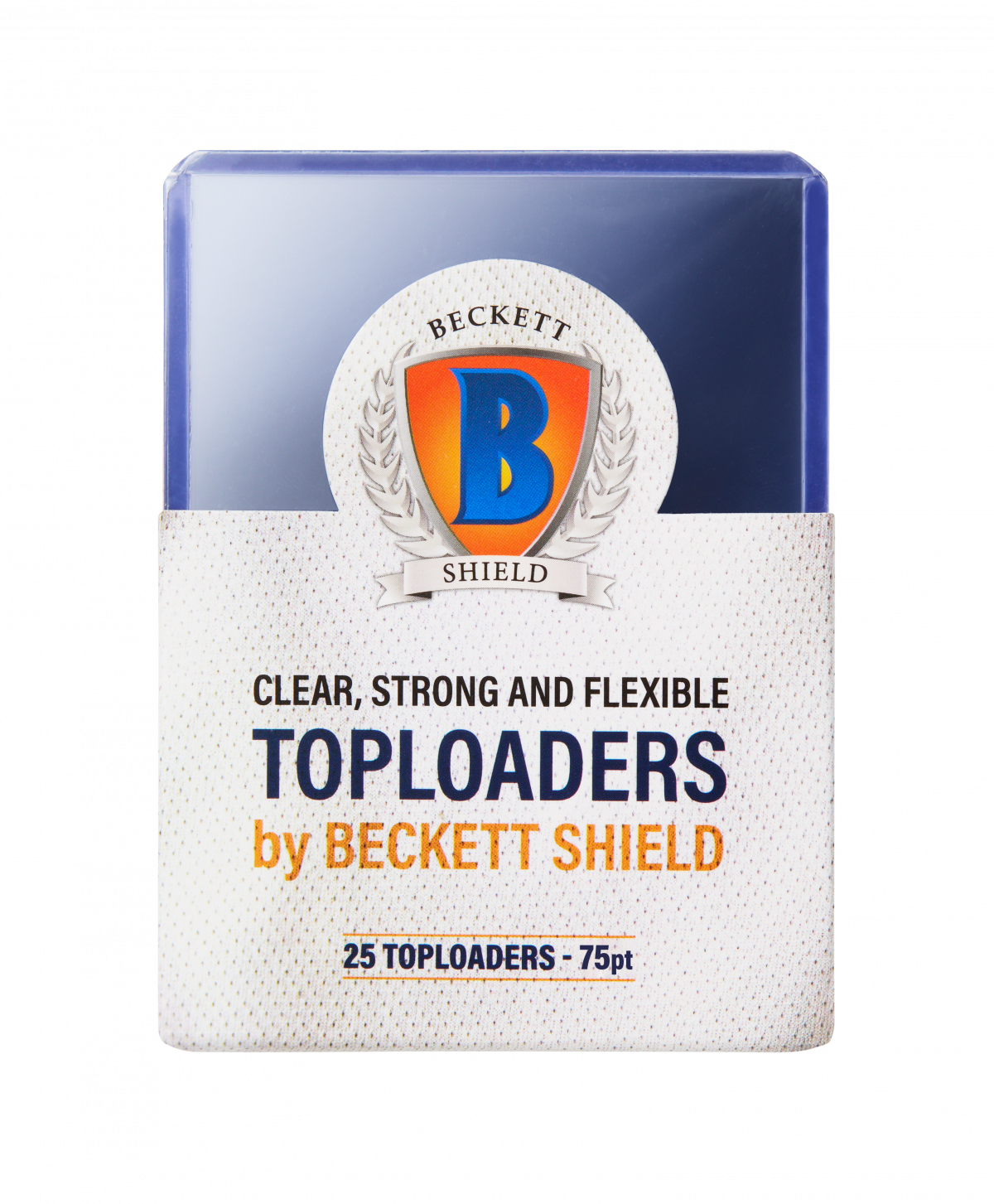 Beckett Shield: Card Sleeves - Toploader 75pt - Box of 25