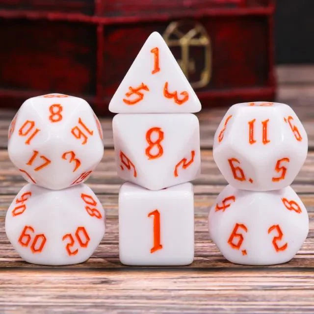 Dice- White Opaque