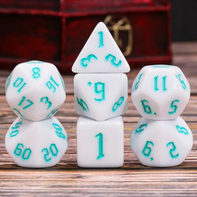 Dice- White Opaque