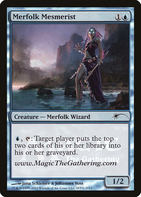 Merfolk Mesmerist (PURL-4) (Foil)