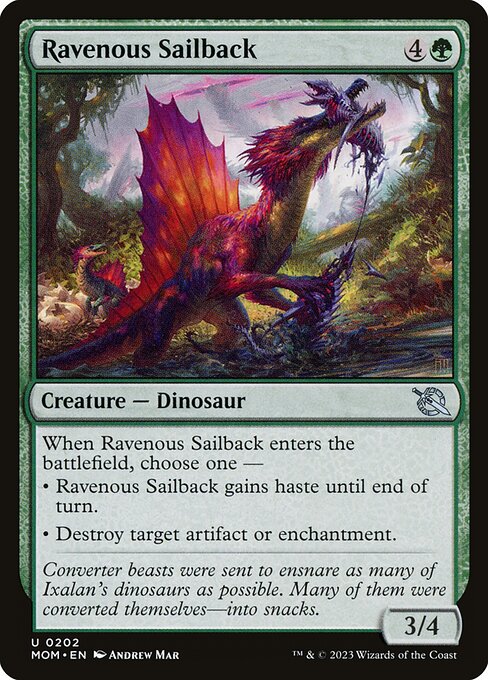 Ravenous Sailback (MOM-202)