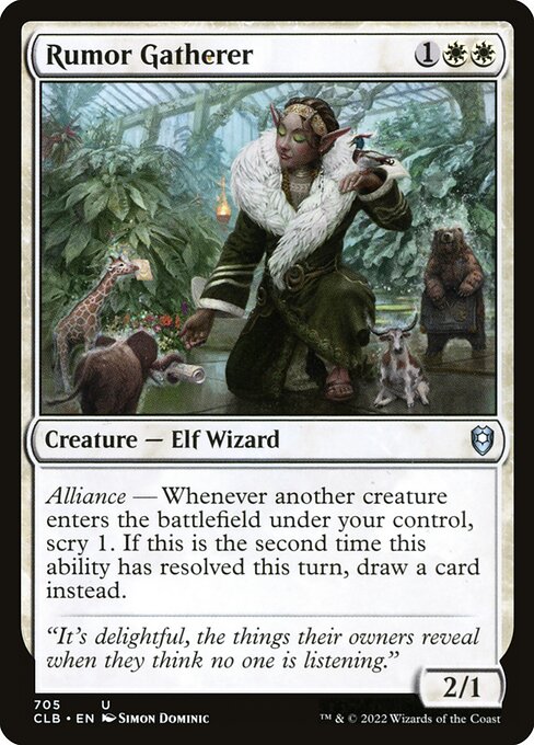 Rumor Gatherer (CLB-705)
