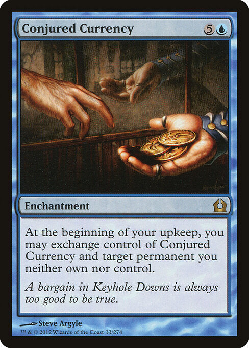 Conjured Currency (RTR-33) (Foil)