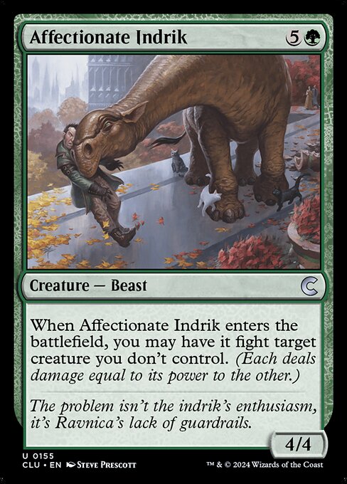 Affectionate Indrik (CLU-155)