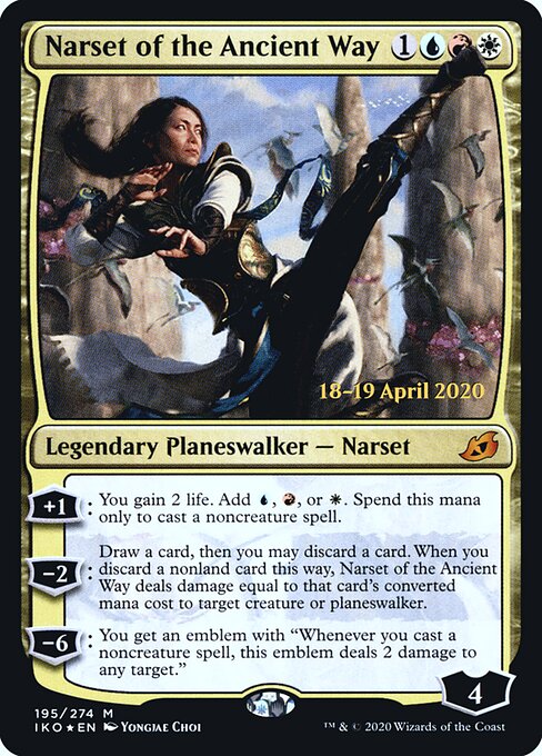 Narset of the Ancient Way (PIKO-195s) (Foil)