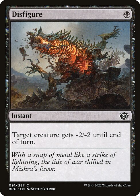 Disfigure (BRO-91) (Foil)