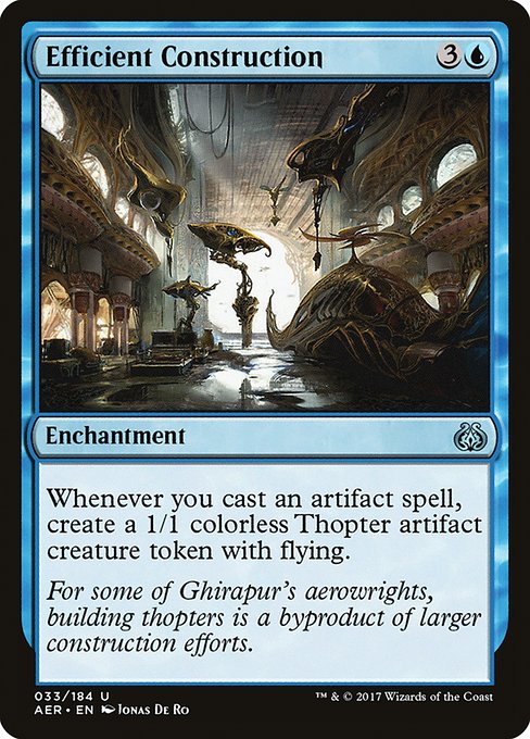 Efficient Construction (AER-33) (Foil)