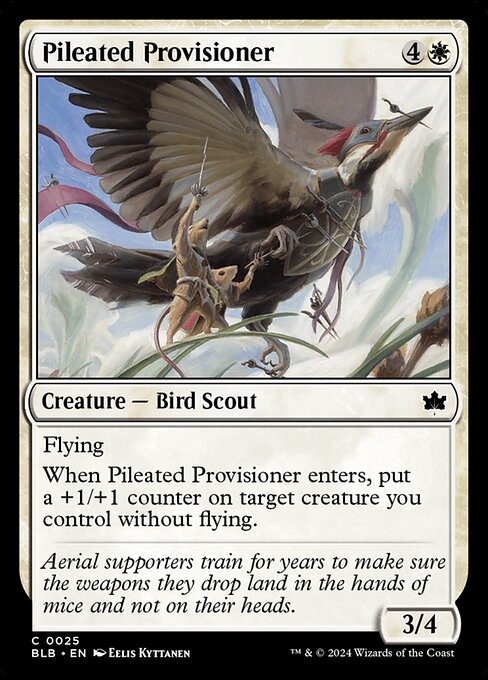 Pileated Provisioner (BLB-25)