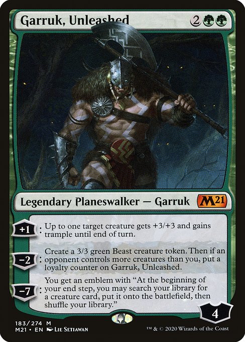 Garruk, Unleashed (M21-183)