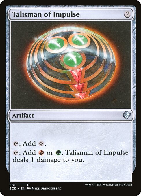 Talisman of Impulse (SCD-281)