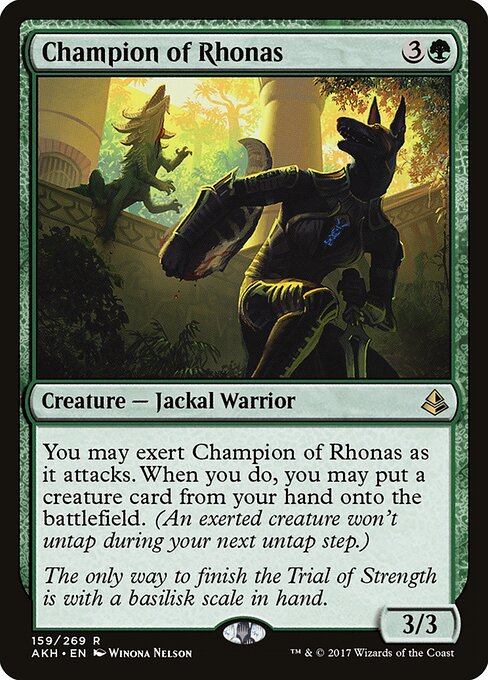 Champion of Rhonas (AKH-159)