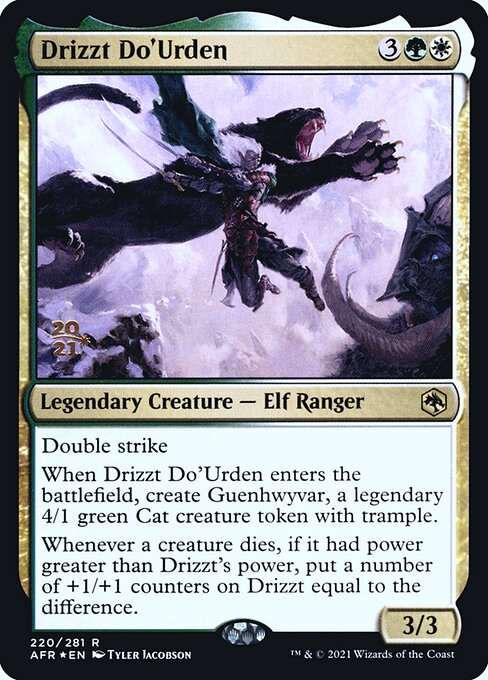 Drizzt Do'Urden (PAFR-220s) (Foil)