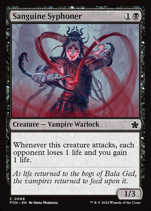 Sanguine Syphoner (FDN-68) (Foil)