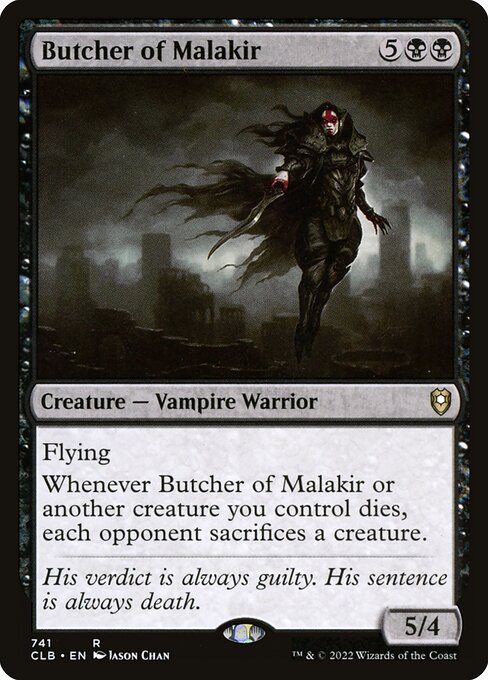 Butcher of Malakir (CLB-741)
