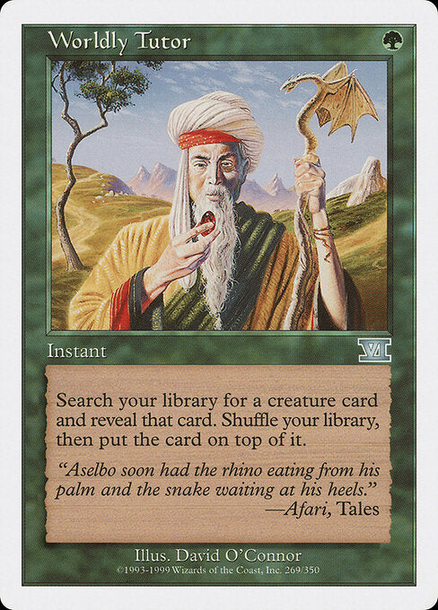 Worldly Tutor (6ED-269)