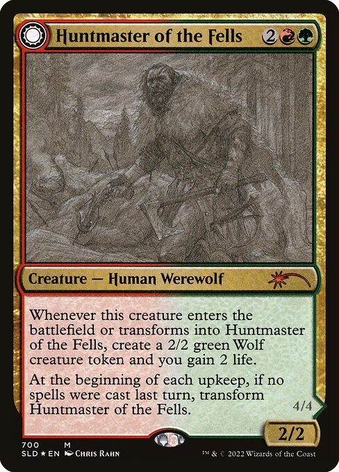 Huntmaster of the Fells // Ravager of the Fells (SLD-700)