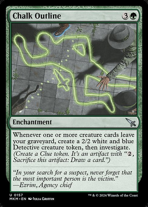 Chalk Outline (MKM-157)