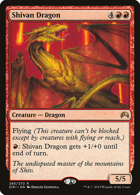 Shivan Dragon (ORI-285)