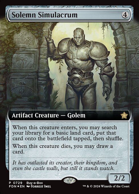 Solemn Simulacrum (FDN-729) (Foil)