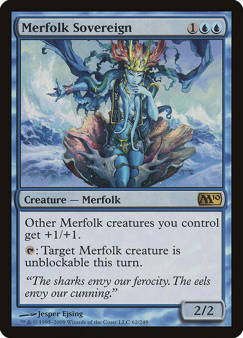 Merfolk Sovereign (M10-62)