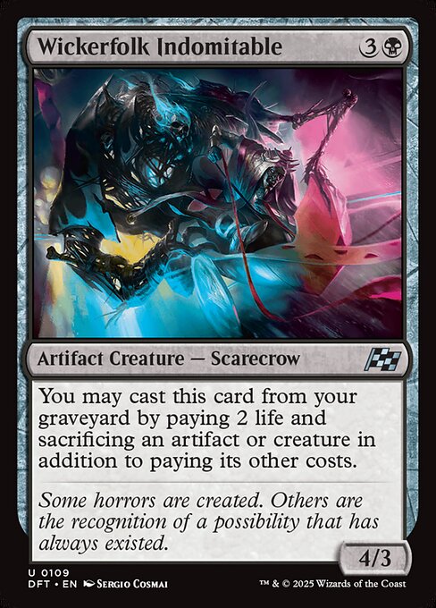 Wickerfolk Indomitable (DFT-109)