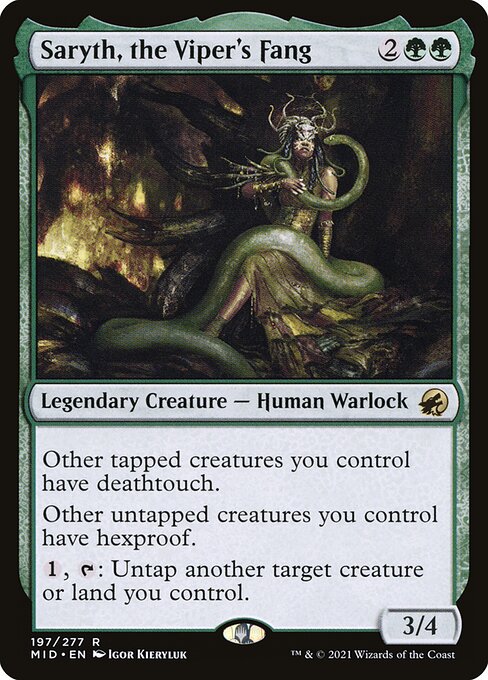 Saryth, the Viper's Fang (MID-197)
