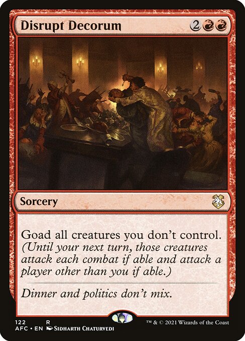 Disrupt Decorum (AFC-122)