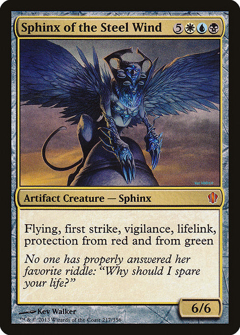 Sphinx of the Steel Wind (C13-217)