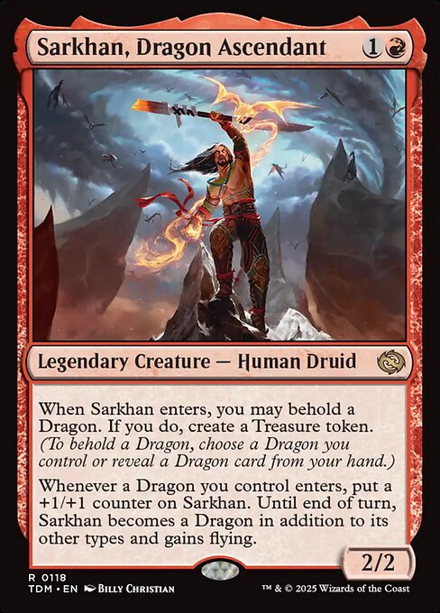 Sarkhan, Dragon Ascendant (TDM-118)