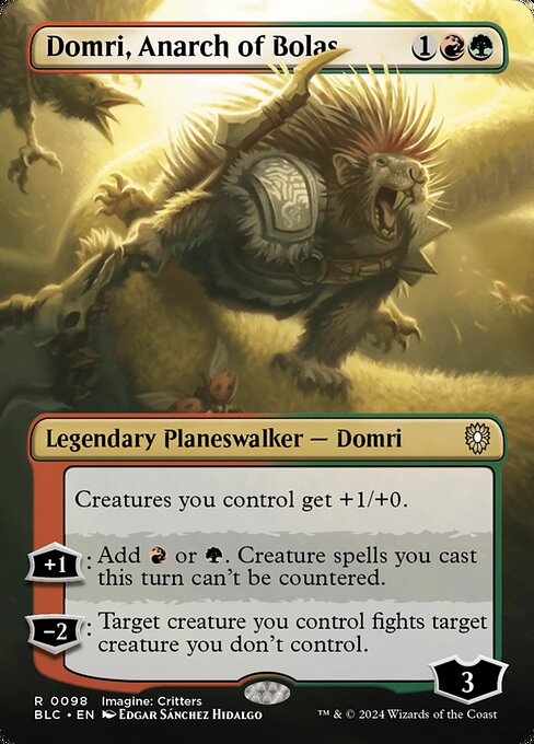 Domri, Anarch of Bolas (BLC-98) (Foil)