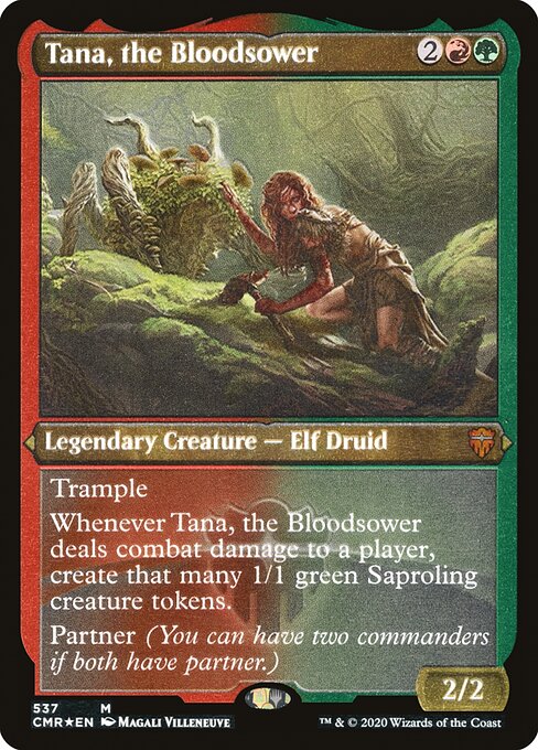 Tana, the Bloodsower (CMR-537) (Etched Foil)