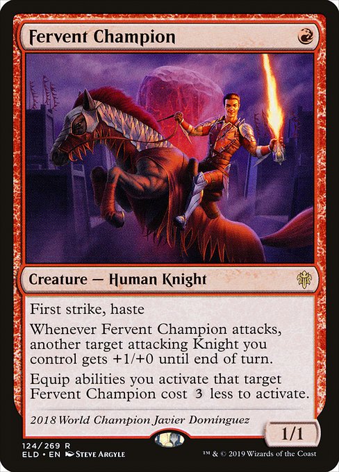 Fervent Champion (ELD-124)