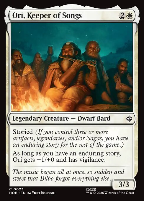 Ori, Keeper of Songs (HOB-23) (Foil)