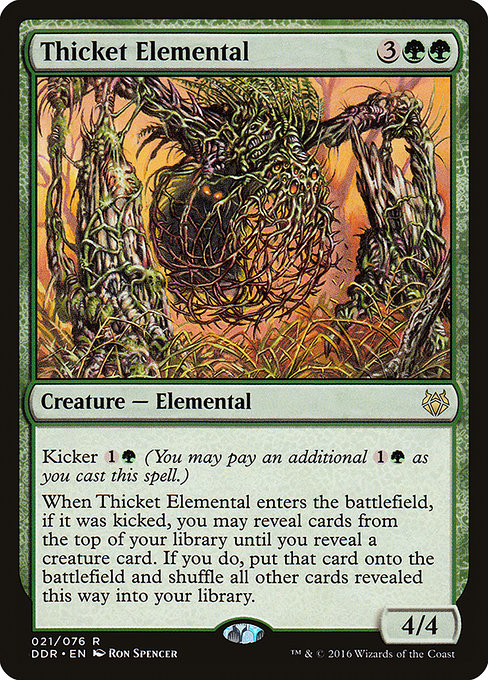 Thicket Elemental (DDR-21)