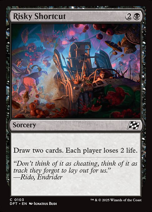 Risky Shortcut (DFT-103)