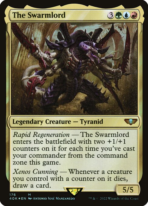 The Swarmlord (40K-176) (Foil)