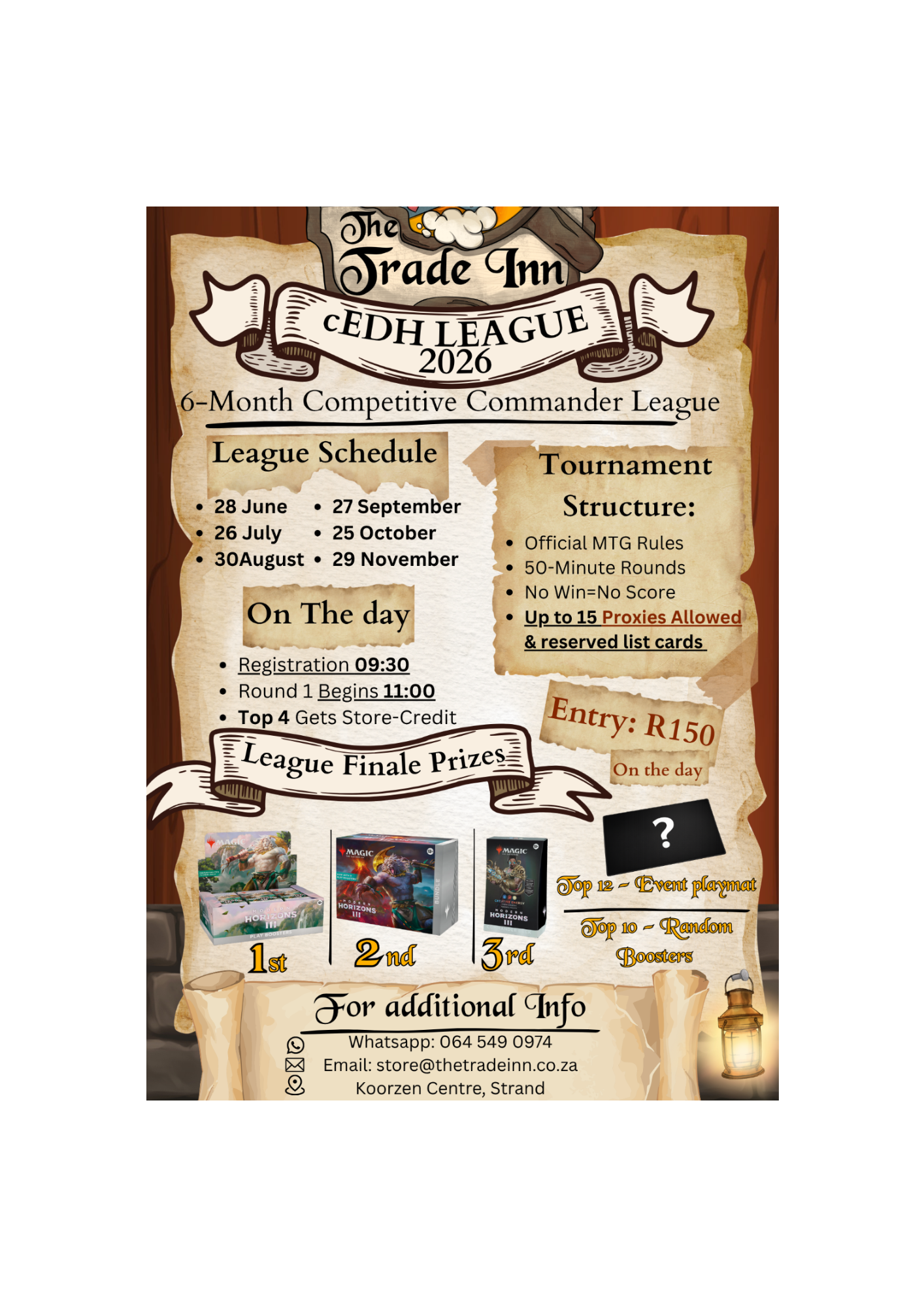 The Trade Inn - cEDH League - 29 June 2026