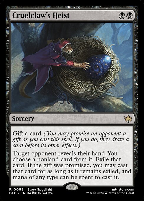 Cruelclaw's Heist (BLB-88)