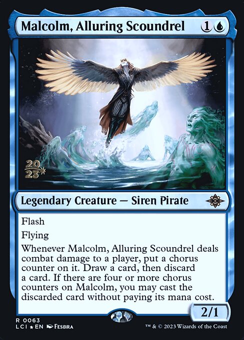 Malcolm, Alluring Scoundrel (PLCI-63s) (Foil)