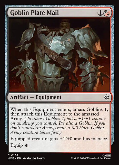 Goblin Plate Mail (HOB-157) (Foil)