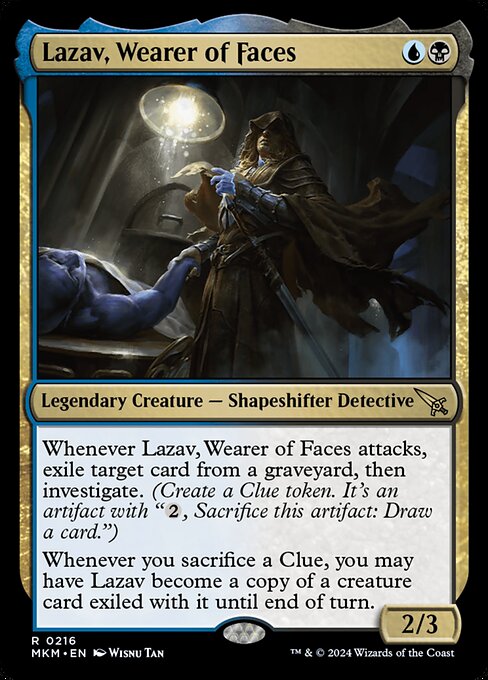 Lazav, Wearer of Faces (MKM-216)