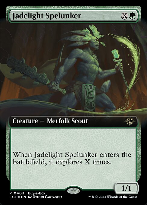 Jadelight Spelunker (LCI-403) (Foil)